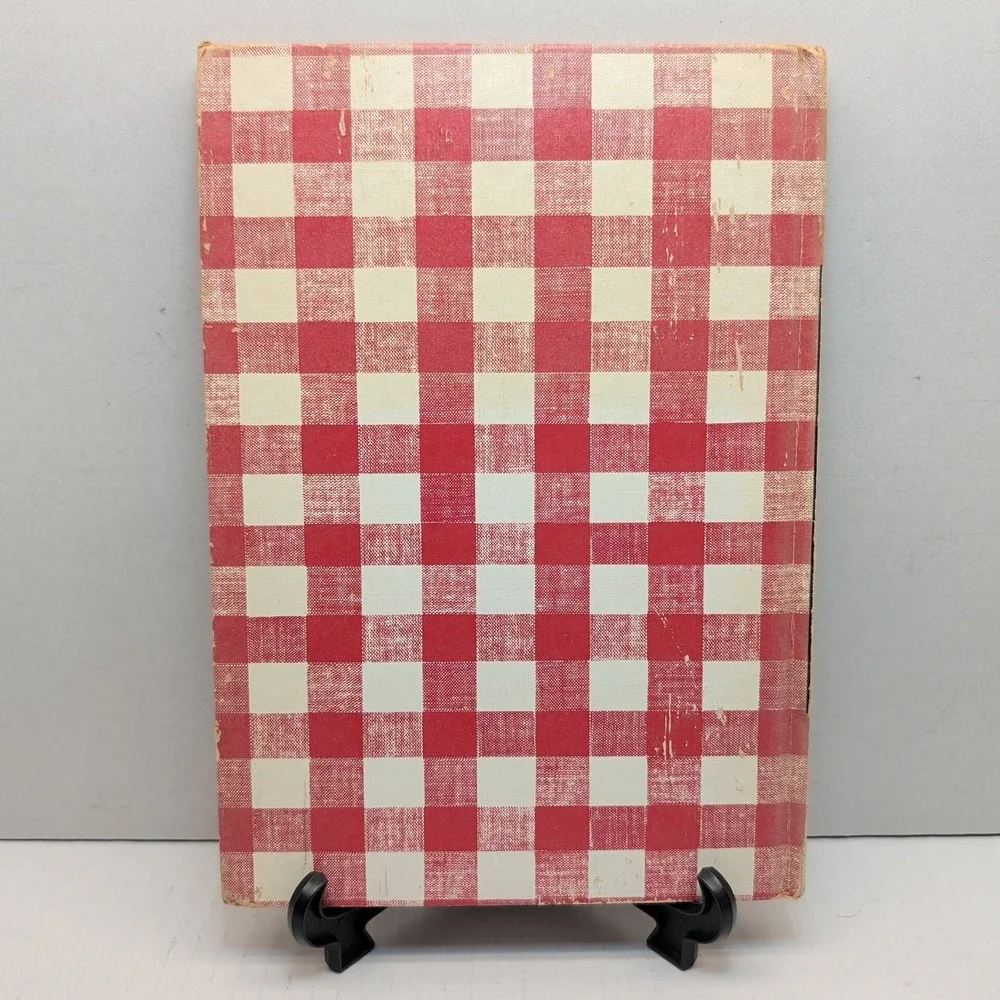 Vintage 1963 Better Homes and Gardens Junior Cook Book Meredith Press Gingham